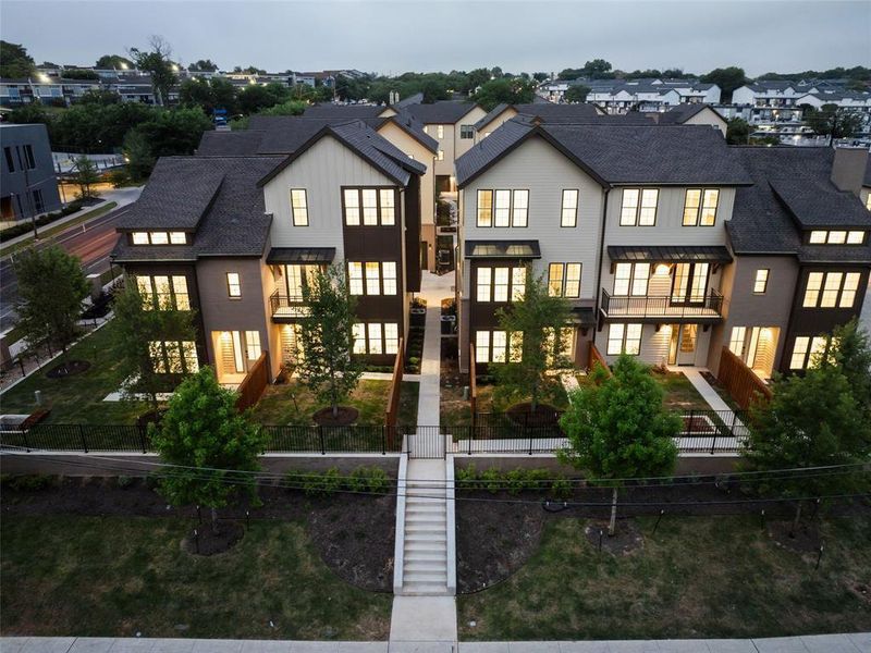Front exterior of a new home in , Austin, TX, highlighting curb appeal (Image 27).