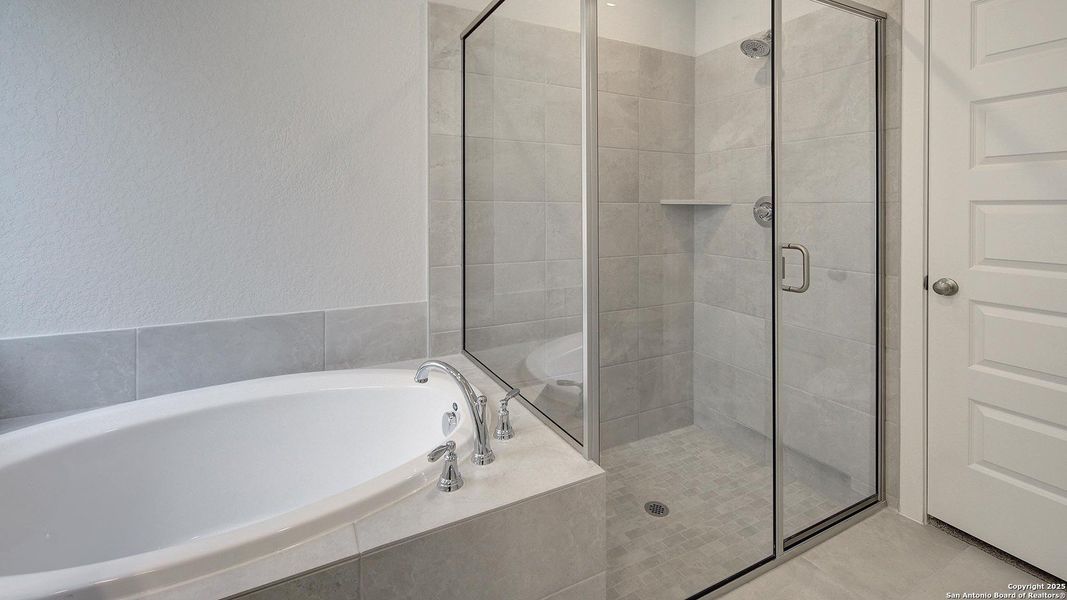 Furnished interior view inside a new home in Kallison Ranch 45', San Antonio (Image 5).