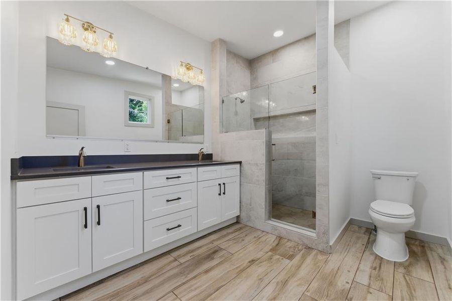 Furnished interior view inside a new home in , Winston (Image 9).