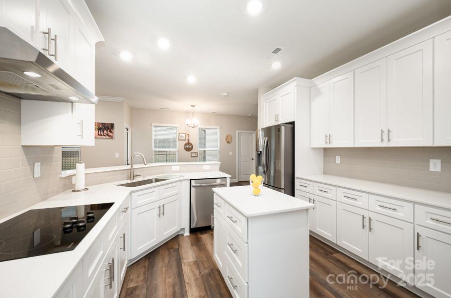 Furnished interior view inside a new home in , Statesville (Image 27).