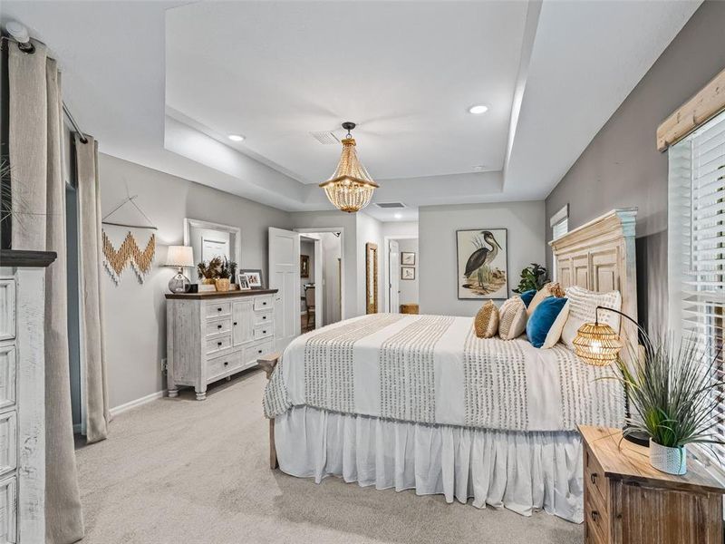 Furnished interior view inside a new home in , Bushnell (Image 27).