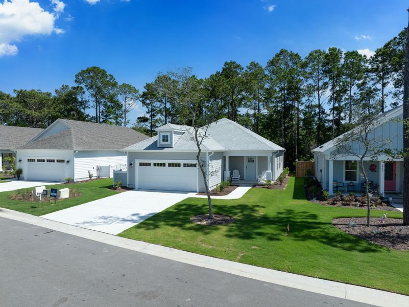 Representative exterior photo of a completed home built from the Shoreline by Bill Clark Homes in Osprey Landing, Southport, NC (Image 26).