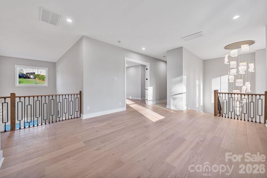 Upper level loft/lounge area