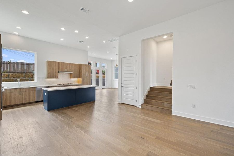 Furnished interior view inside a new home in Agave, Austin (Image 7).