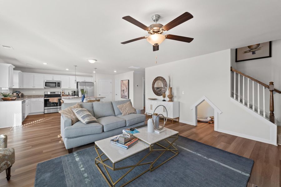 Furnished interior view inside a new home in Six Oaks, Summerville (Image 4).