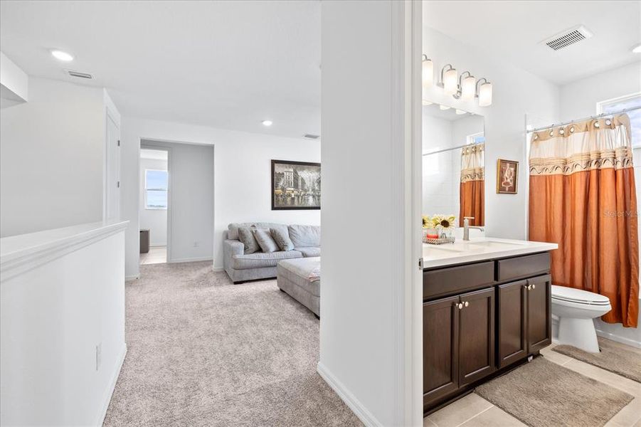 Furnished interior view inside a new home in Hilltop Point, Dade City (Image 37).