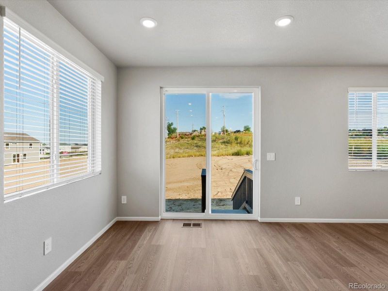 Spacious, unfurnished interior of a new home in Poudre Heights: The Lakes Collection, Windsor (Image 15).