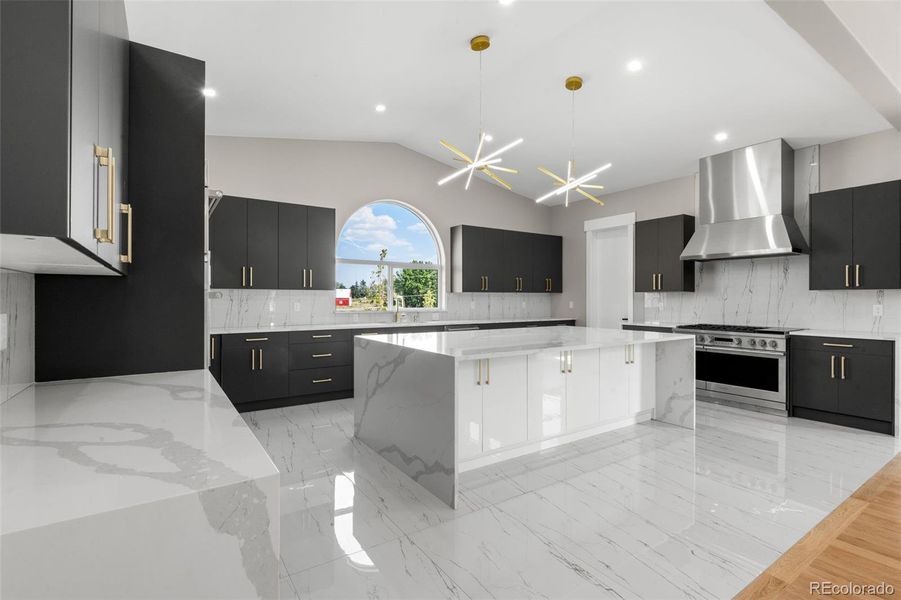 Furnished interior view inside a new home in , Centennial (Image 9).
