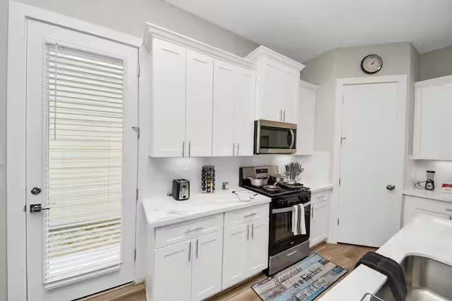 Furnished interior view inside a new home in , Houston (Image 9).