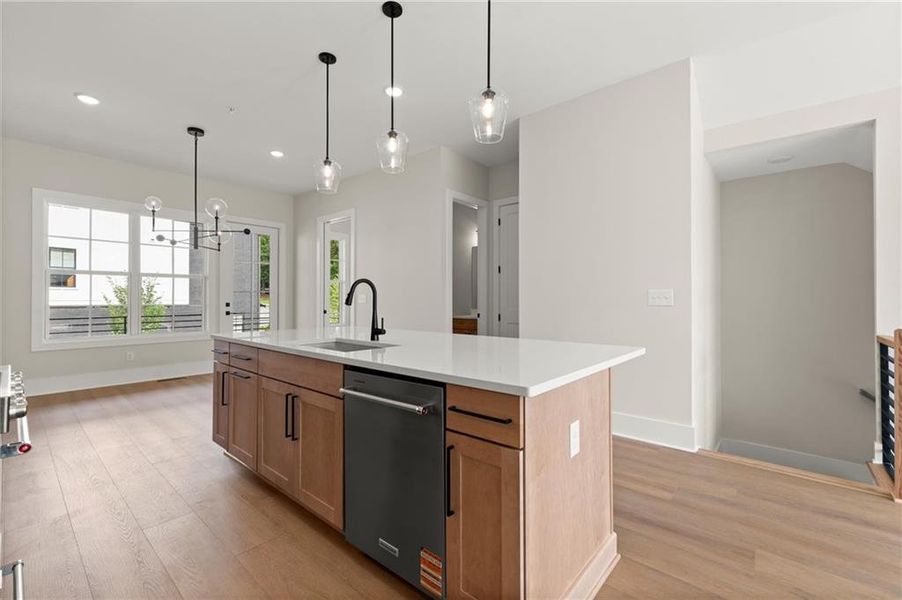 Furnished interior view inside a new home in , Alpharetta (Image 10).