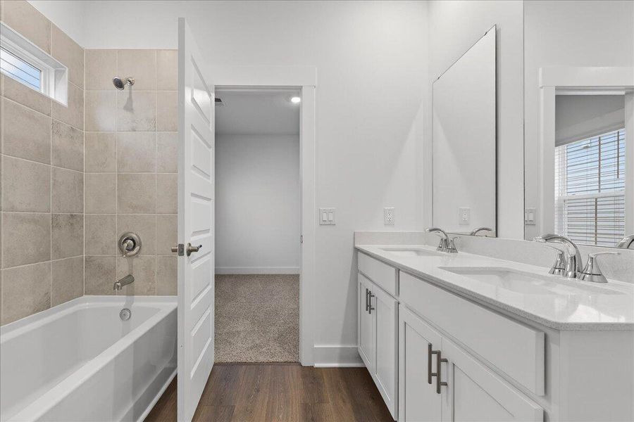 Furnished interior view inside a new home in , Summerville (Image 11).