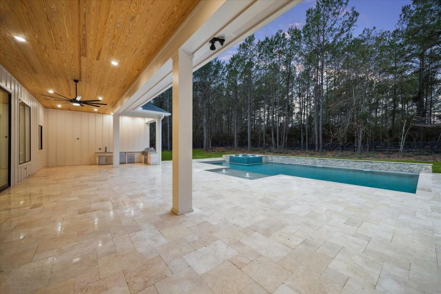 Exterior details and patio area of a home in , Montgomery (Image 29).