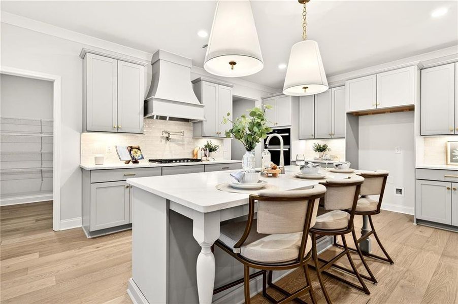 Furnished interior view inside a new home in River Rock, Ball Ground (Image 17).