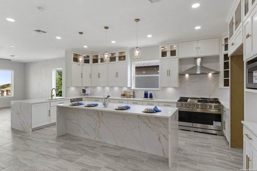 Furnished interior view inside a new home in , San Antonio (Image 7).