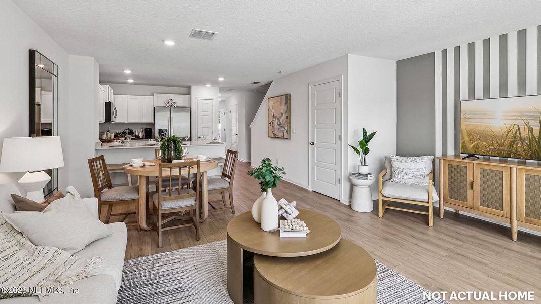 Furnished interior view inside a new home in Corsair, Middleburg (Image 24).
