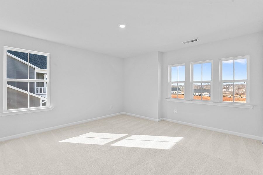 Spacious, unfurnished interior of a new home in Fieldstone, Lexington (Image 35). Spacious, unfurnished interior of a new home in Fieldstone, Lexington (Image 35).
