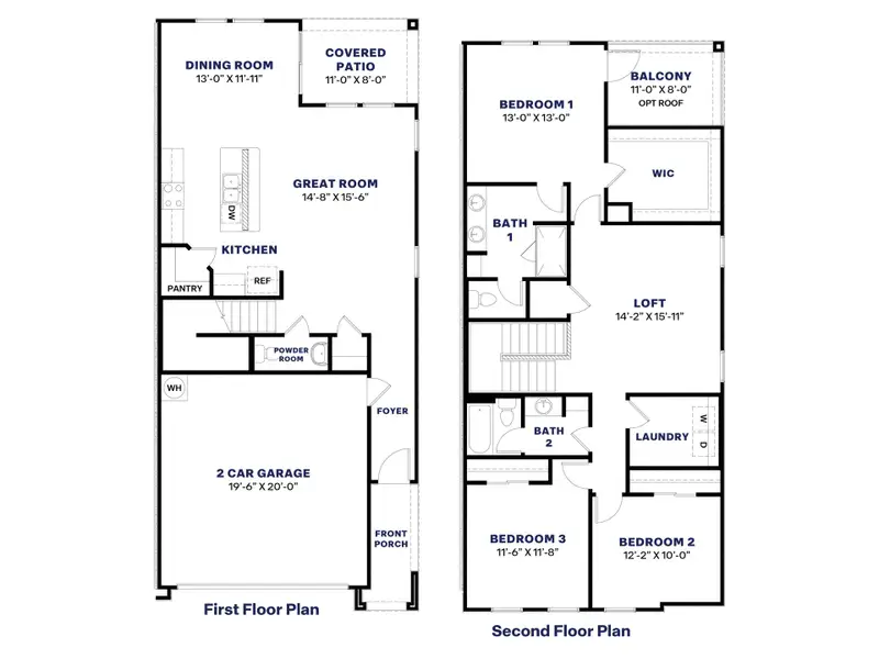 2D floor plan layout of this home in Avance, Phoenix, AZ (Image 4). 2D floor plan layout of this home in Avance, Phoenix, AZ (Image 4).