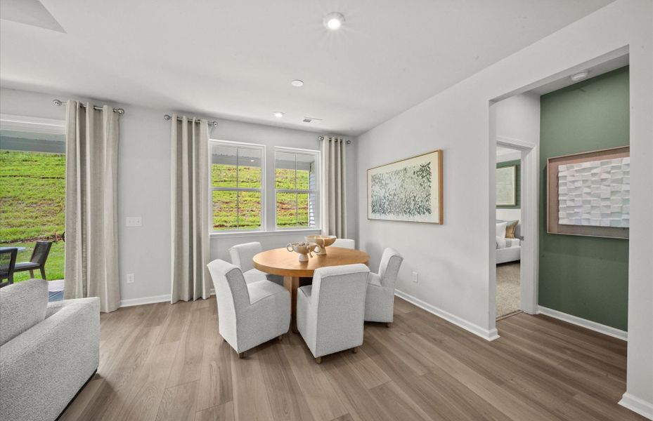 Furnished interior view inside a new home in Sweetwater Hills, Moore (Image 10).