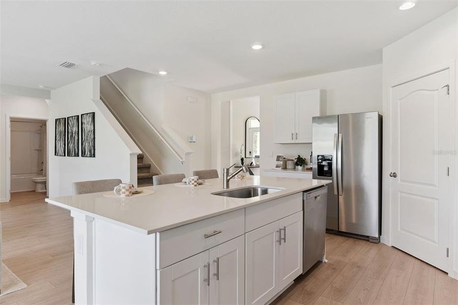 Furnished interior view inside a new home in , St. Cloud (Image 20).