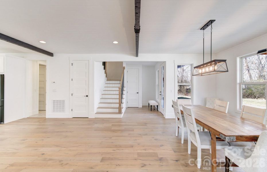 Furnished interior view inside a new home in , Mills River (Image 4).