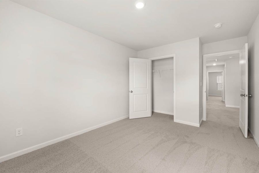 Representative unfurnished interior of a home built from the Elston by D.R. Horton in Captain's Corner, Grovetown (Image 38).