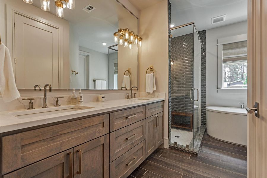 Furnished interior view inside a new home in , Montgomery (Image 32).