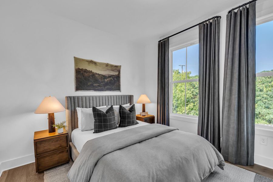 Furnished interior view inside a new home in BelleWether, Chattanooga (Image 13).