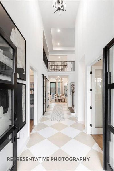Furnished interior view inside a new home in Sandbrock Ranch, Aubrey (Image 37).