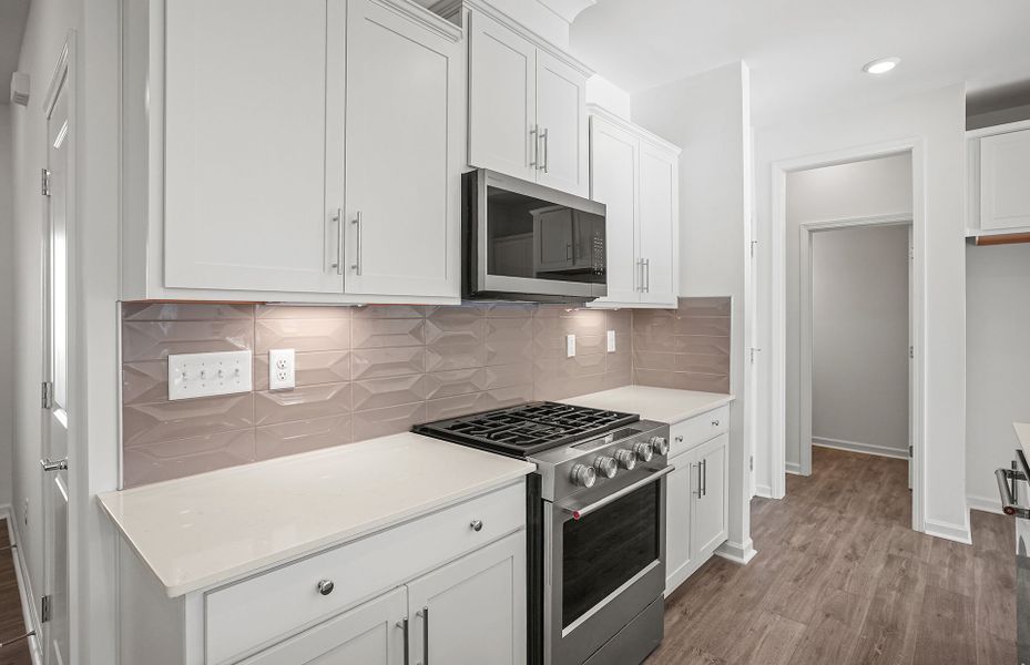 Furnished interior view inside a new home in Galloway Towns, Charlotte (Image 8). Furnished interior view inside a new home in Galloway Towns, Charlotte (Image 8).