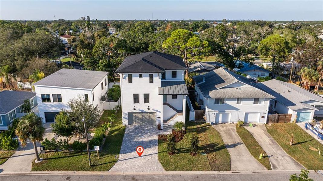 Front exterior of a new home in , St. Petersburg, FL, highlighting curb appeal (Image 2).