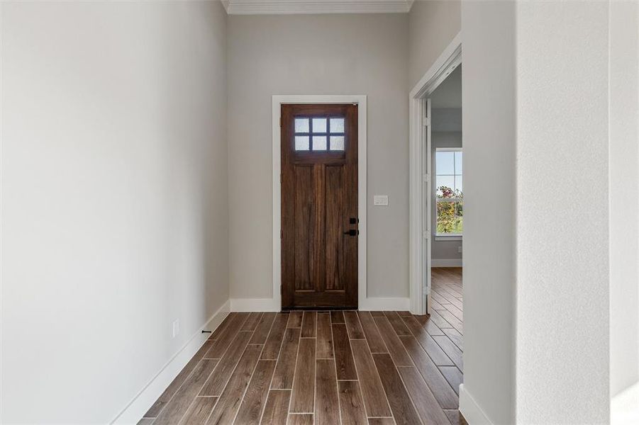 Spacious, unfurnished interior of a new home in Vista Oaks Estates, Royse City (Image 32).