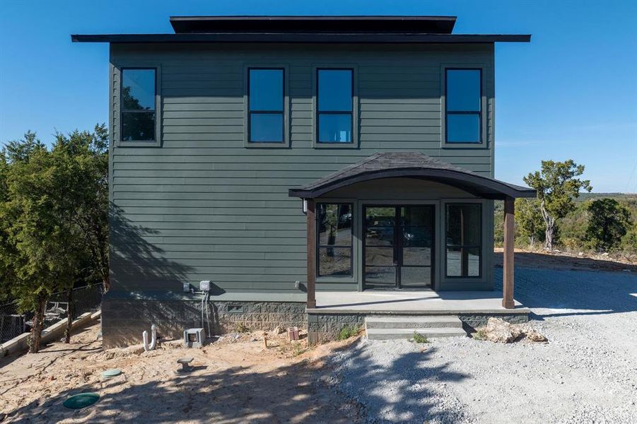 Exterior details and patio area of a home in , Rio Vista (Image 17).