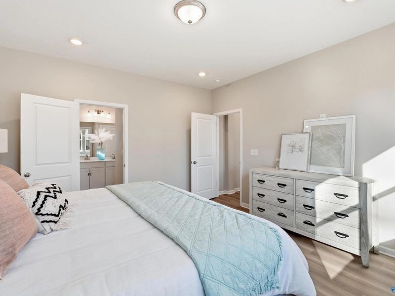 Furnished interior view inside a new home in Bailey Park, Fayetteville (Image 16).