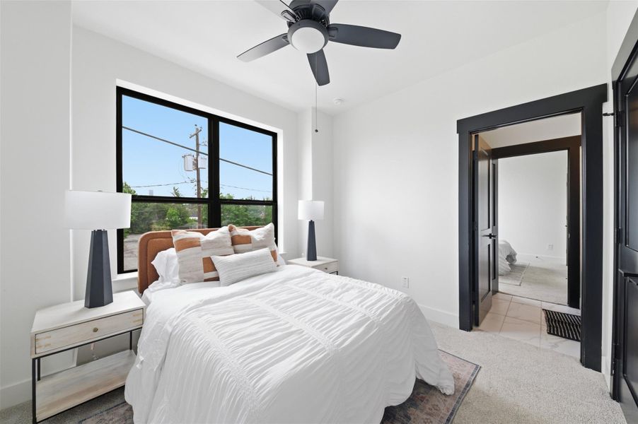 Furnished interior view inside a new home in , Houston (Image 30). Furnished interior view inside a new home in , Houston (Image 30).