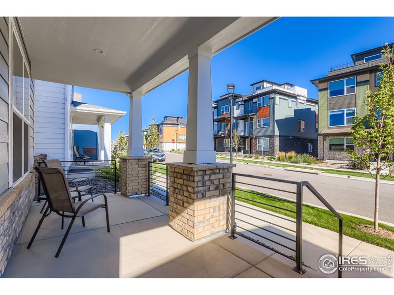 Exterior details and patio area of a home in , Superior (Image 1).