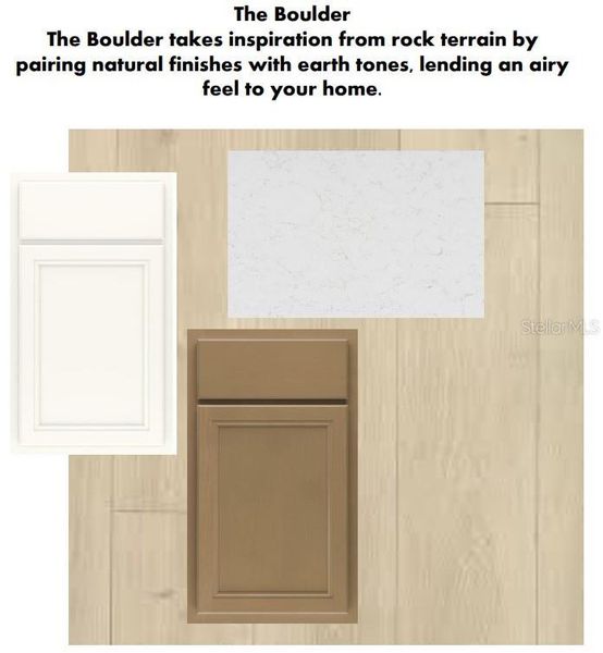 Sample of building materials used in homes in Vistera of Venice – Cottage Series, Nokomis (Image 5).