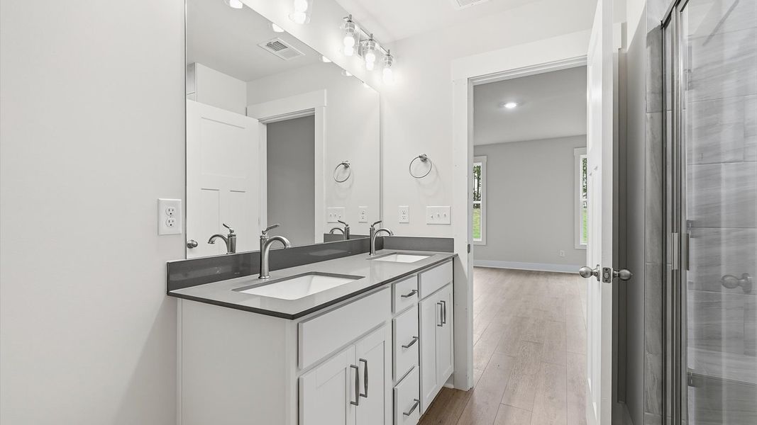 Furnished interior view inside a new home in Foxbank, Gray Court (Image 18).