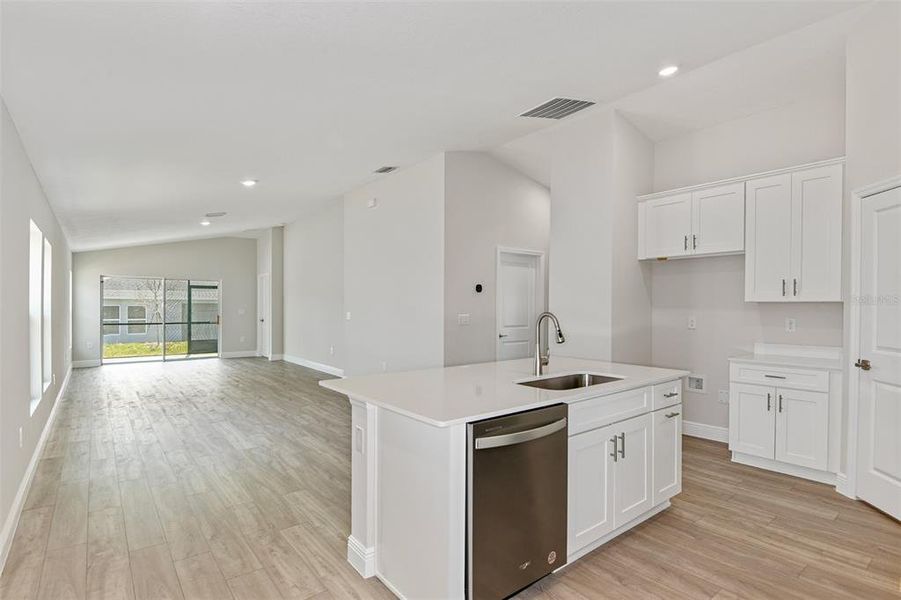 Furnished interior view inside a new home in Cherrywood Preserve, Ocala (Image 6).