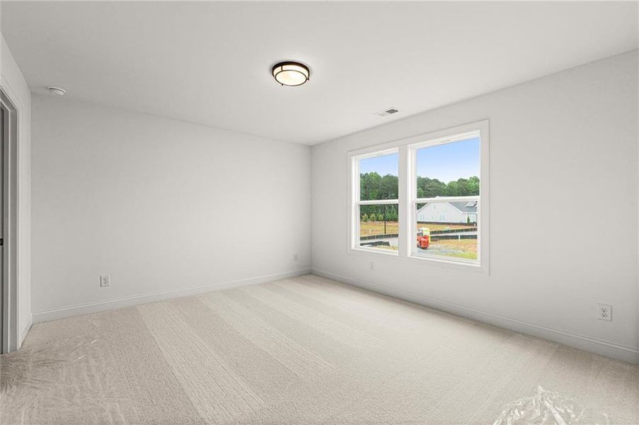 Spacious, unfurnished interior of a new home in The Reserve at Bells Ferry, Kennesaw (Image 50).