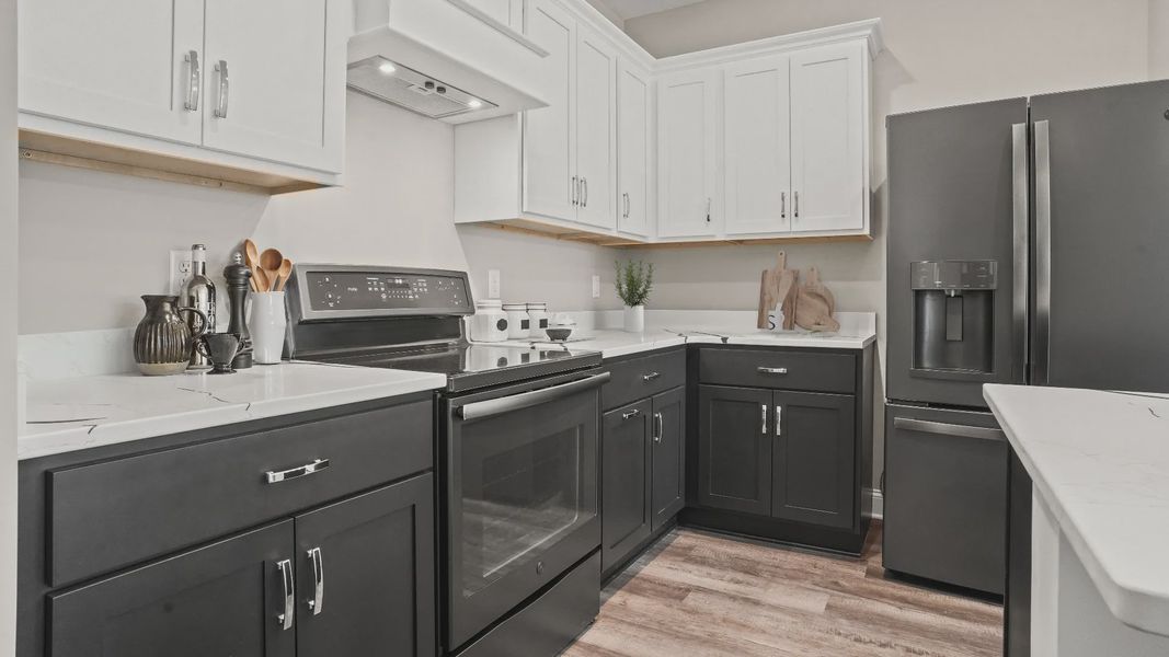 Representative furnished interior of a home built from the Rockaway by Epcon Communities in The Courtyards at Oak Grove, Durham (Image 8).