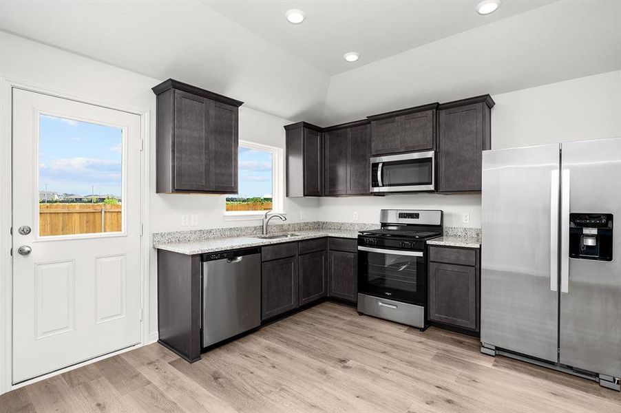 Furnished interior view inside a new home in Big Sky Estates, Ponder (Image 3). Furnished interior view inside a new home in Big Sky Estates, Ponder (Image 3).