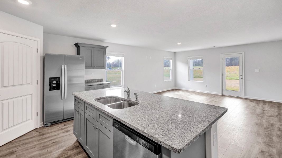 Furnished interior view inside a new home in Huntington Estates, Millington (Image 11).