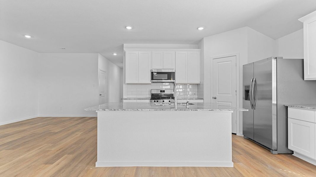 Furnished interior view inside a new home in Westland Ranch 50' Homesites, League City (Image 4).