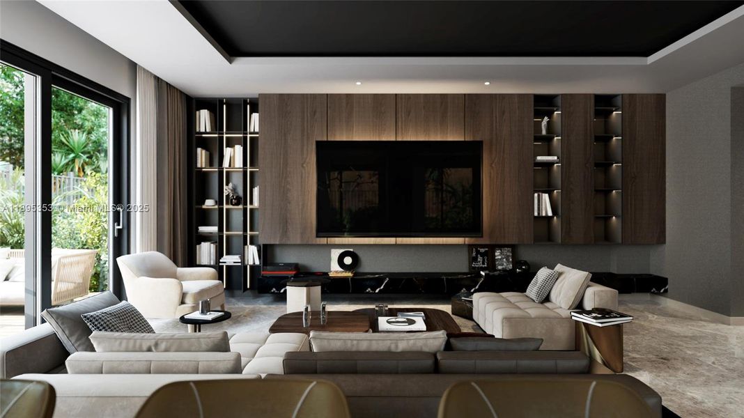 Furnished interior view inside a new home in , Fort Lauderdale (Image 20). Furnished interior view inside a new home in , Fort Lauderdale (Image 20).