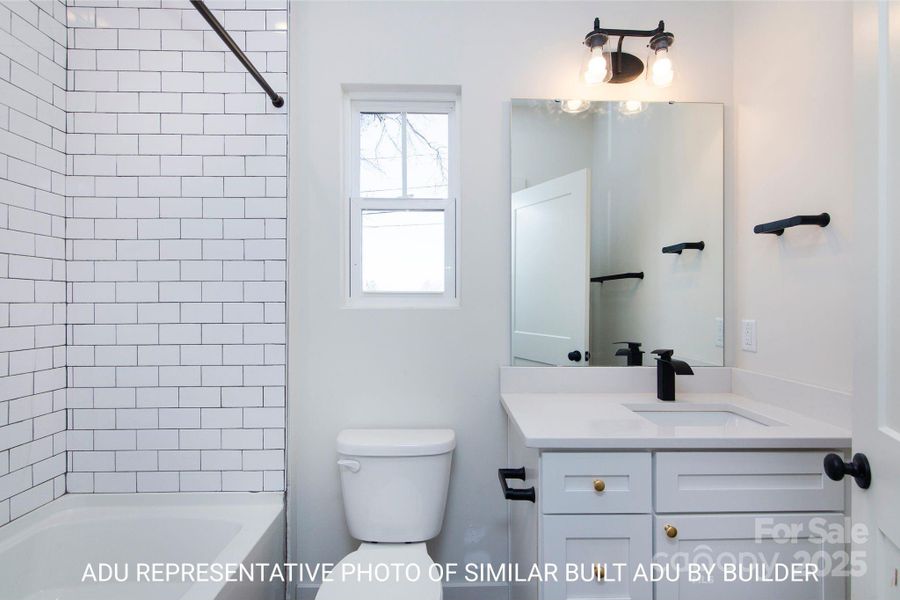 Furnished interior view inside a new home in , Charlotte (Image 30).
