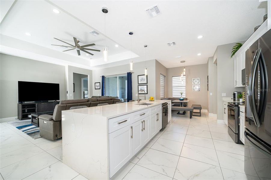 Furnished interior view inside a new home in , St. Cloud (Image 29).