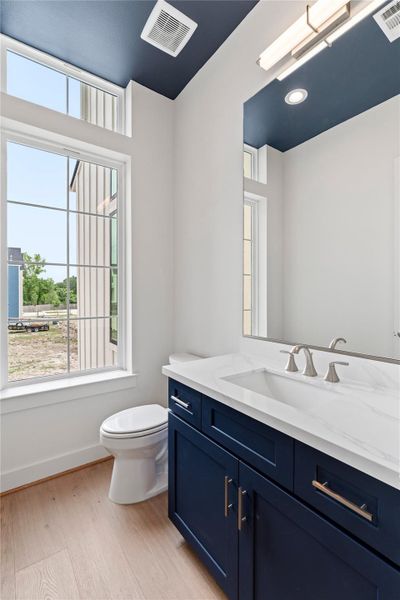 Furnished interior view inside a new home in , Houston (Image 8).