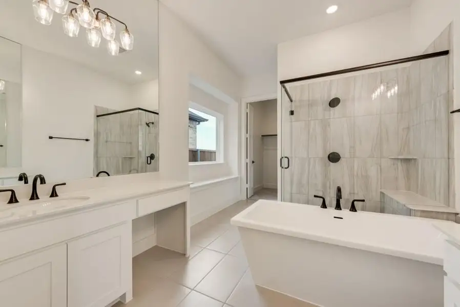 Furnished interior view inside a new home in Edgewater, Fate (Image 8).