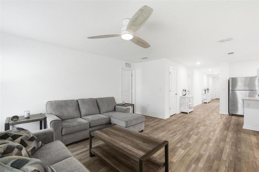 Furnished interior view inside a new home in , Palm Coast (Image 38).