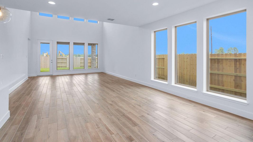 Spacious, unfurnished interior of a new home in Escondido, Magnolia (Image 18). Spacious, unfurnished interior of a new home in Escondido, Magnolia (Image 18).